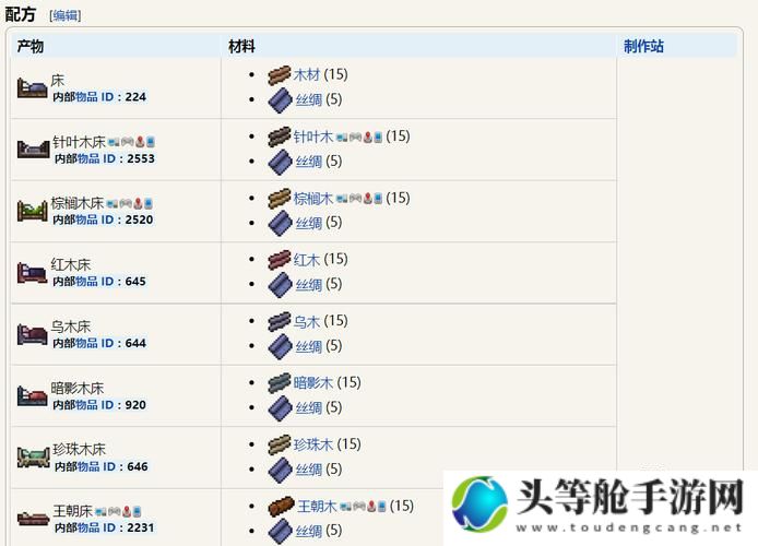 泰拉瑞亚制作床的步骤详解：从零开始成为生存大师