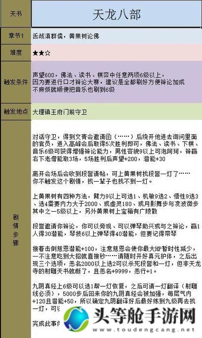 金庸群侠：深入解析游戏攻略与秘籍