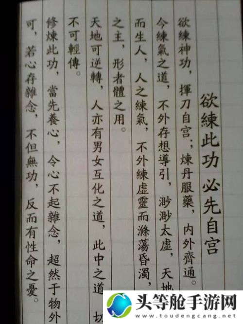 葵花宝典未满十八岁的修炼之道与成长智慧