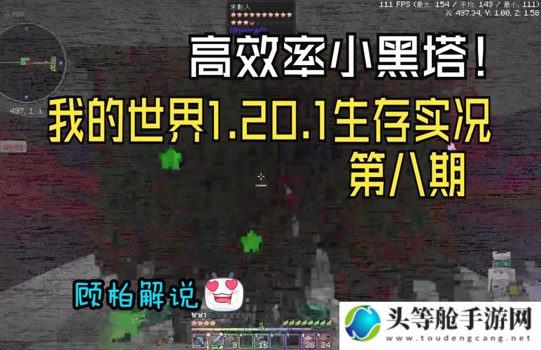 我的世界小黑塔探险攻略：生存挑战与神秘宝藏一网打尽！