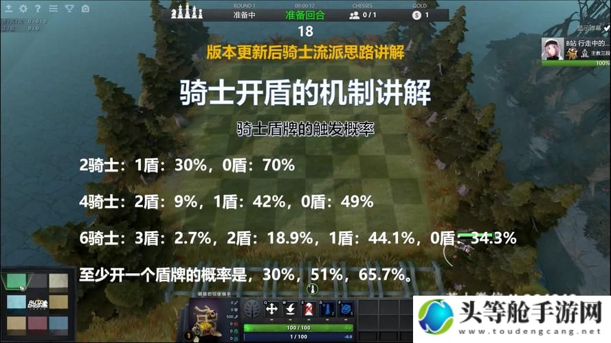 刀塔自走棋地精骑士流对抗技巧